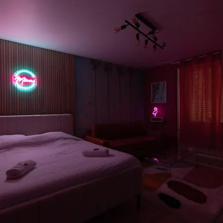 Cabana & Miami 70'S - Proche Parking Et Epicerie Mâcon Buitenkant foto